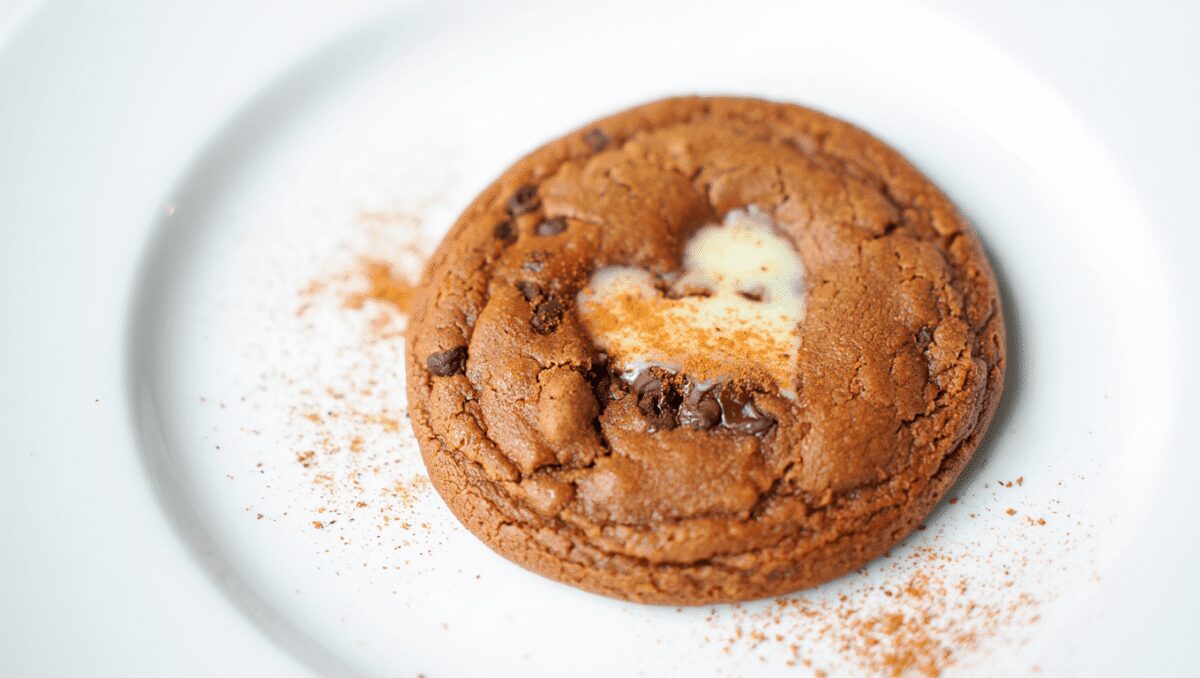 Cookie cœur coulant rock’N choc spéculoos