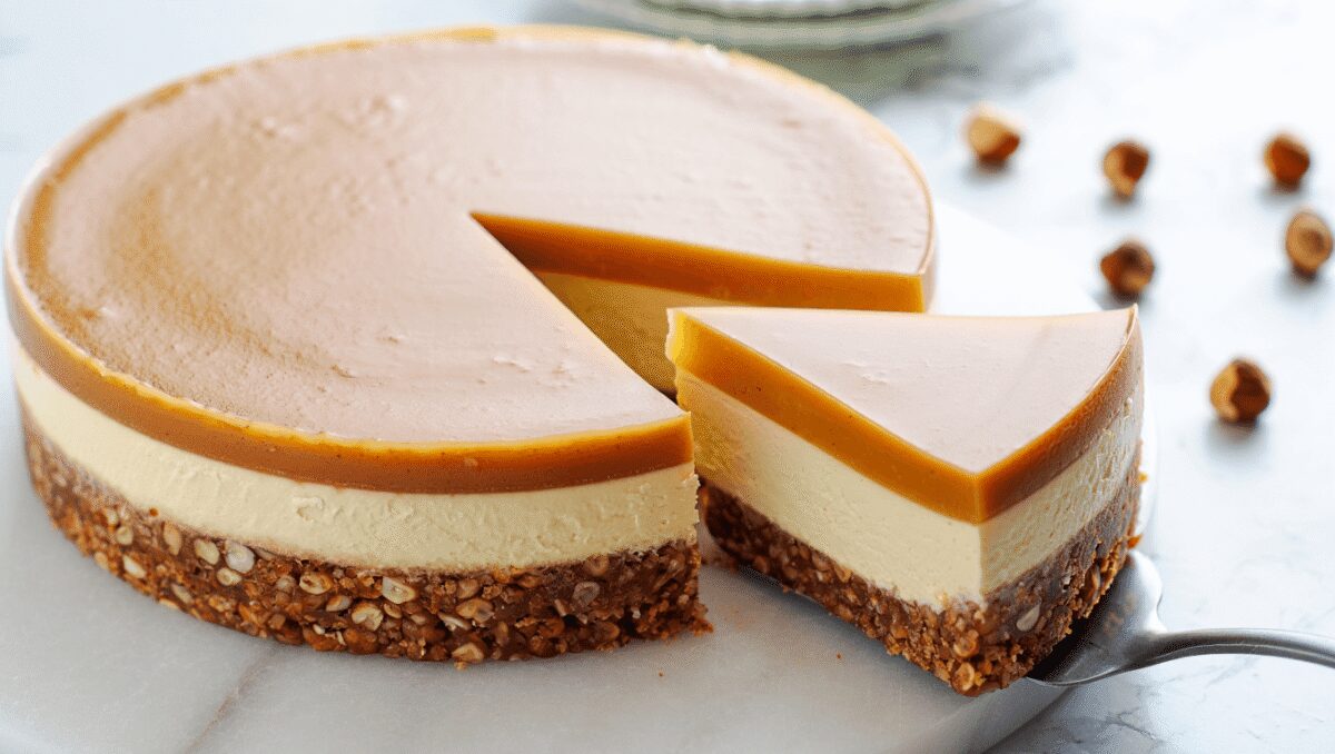 Cheesecake lait noisette rapide