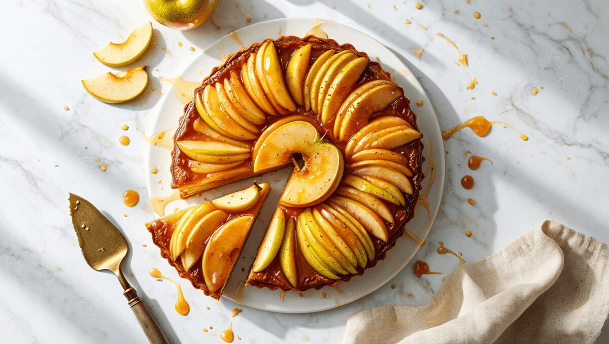 Tatin mille-feuilles de pommes
