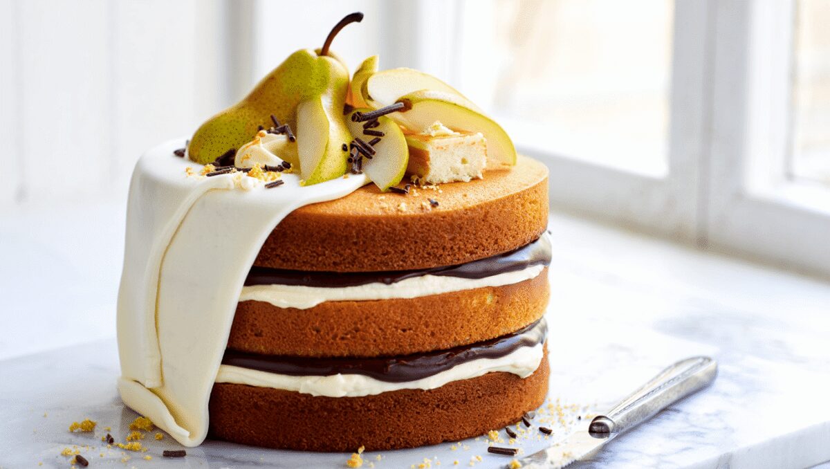 Gâteau d’anniversaire pâte à sucre