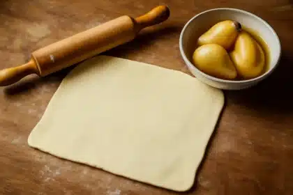 Galette poire, noisette et chocolat : recette facile et gourmande
