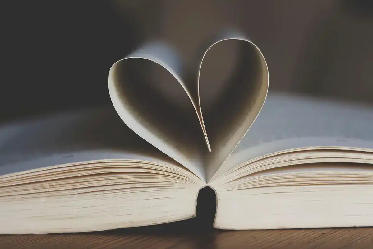 Livre de poche tenu en main pendant la marche