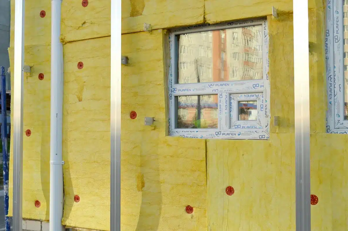 Détail d'un vitrage isolant thermique haute performance