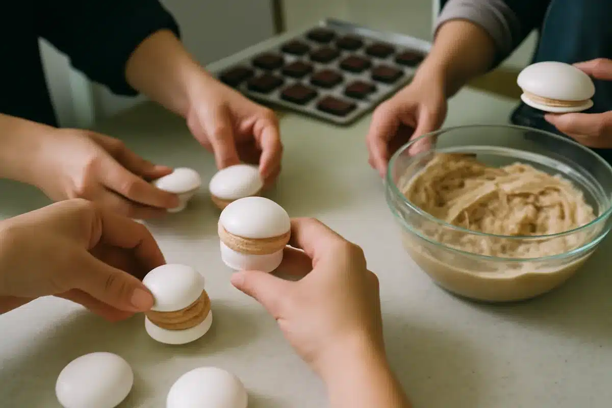 Recette facile de mont-blanc meringué aux marrons et au cassis