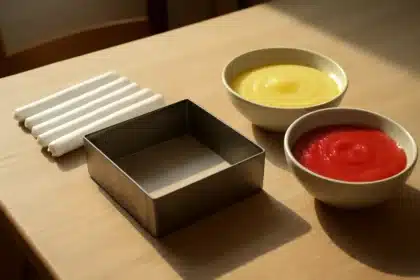Recette facile de vacherin citron et fraise pour un dessert glacé maison