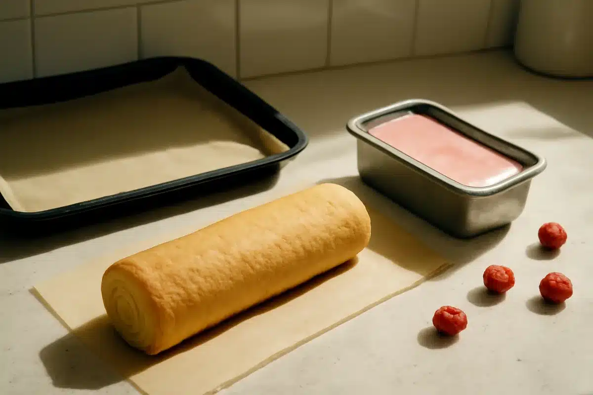 Recette pas à pas de bûche de Noël aux fruits rouges
