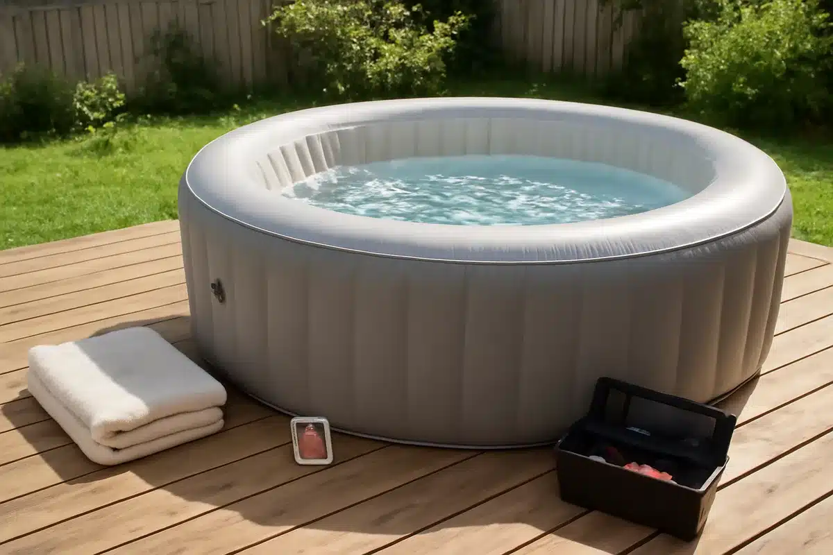Comment entretenir un spa gonflable : guide complet, produits et astuces pratiques