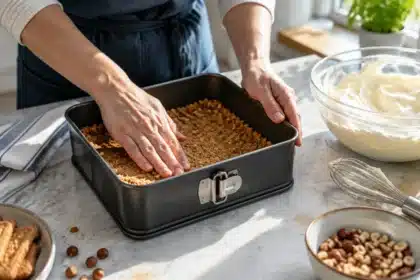 Recette de cheesecake choco-noisette maison : facile et gourmande pas à pas