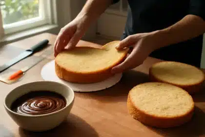 Recette de layer cake choco-caramel : moelleux, facile et gourmand