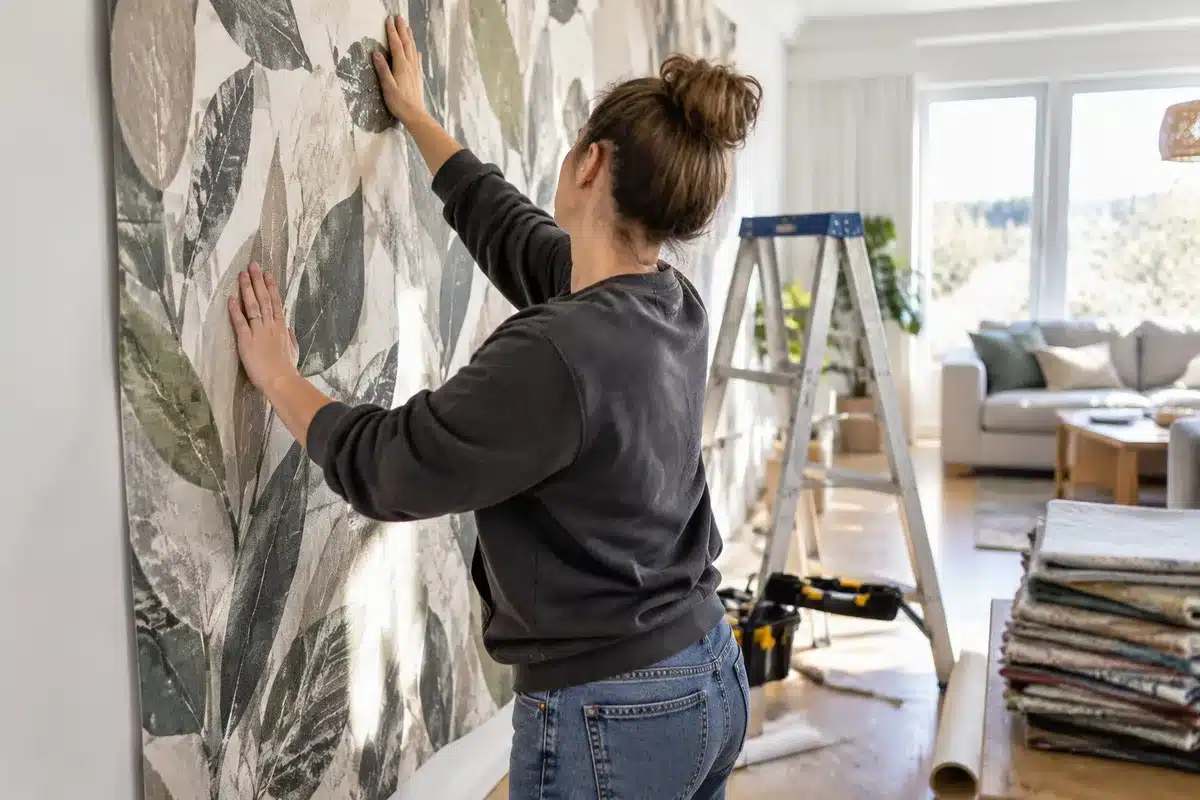 Trois idées créatives pour habiller un mur sans peinture